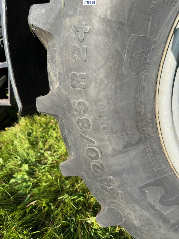 Traktor 1992 Case IH 845 XL w/ front hydraulics: slika 9