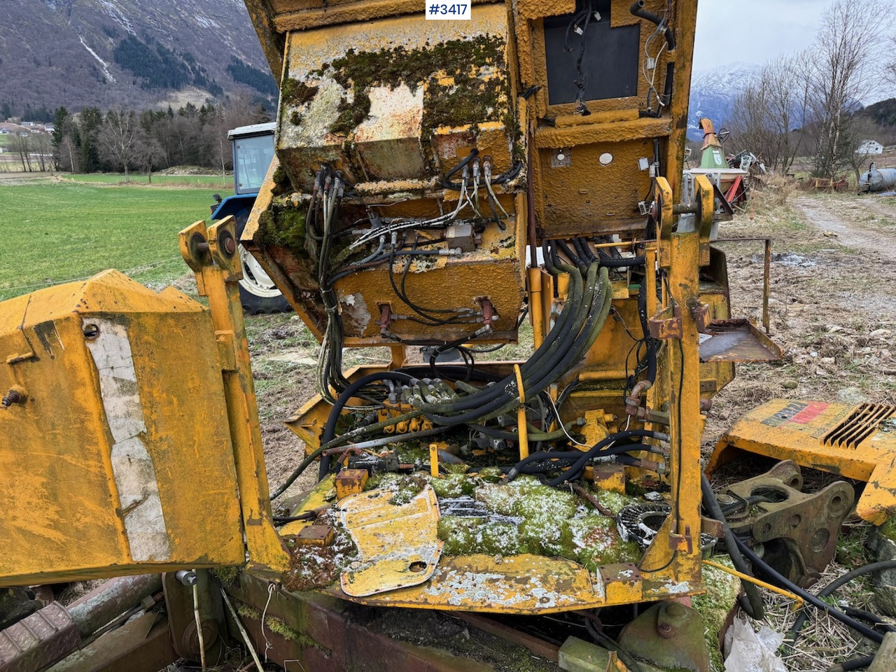 Pauk bager 1992 Menzi Muck 6000 + a dividing machine.: slika 17