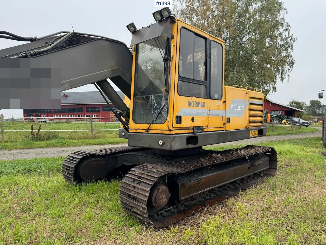 1993 Åkerman EC200 Tracked excavator w/ 2 buckets. New belts and sprocket. - Bager: slika 5 1993 Åkerman EC200 Tracked excavator w/ 2 buckets. New belts and sprocket. - Bager: slika 5