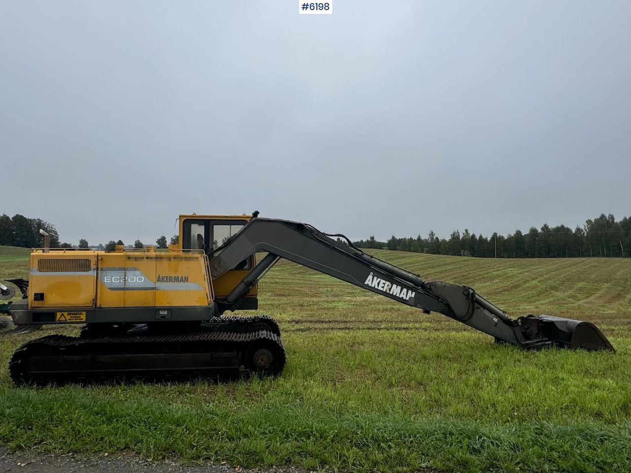 1993 Åkerman EC200 Tracked excavator w/ 2 buckets. New belts and sprocket. - Bager: slika 1 1993 Åkerman EC200 Tracked excavator w/ 2 buckets. New belts and sprocket. - Bager: slika 1
