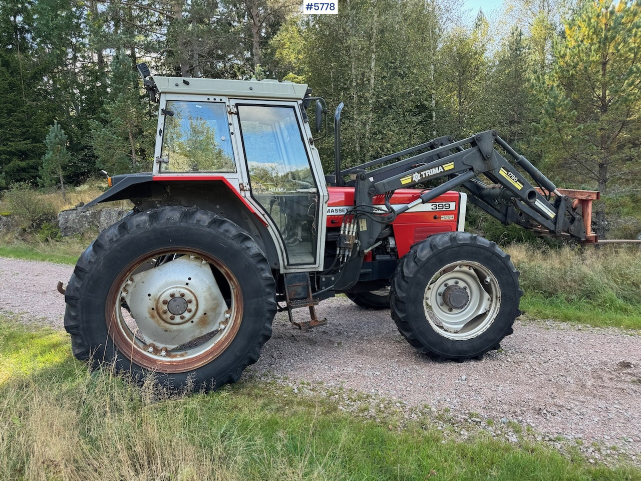 1995 Massey Ferguson 399 w/ front loader. - Traktor: slika 2 1995 Massey Ferguson 399 w/ front loader. - Traktor: slika 2
