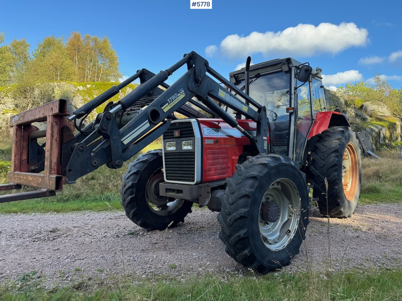 1995 Massey Ferguson 399 w/ front loader. - Traktor: slika 4 1995 Massey Ferguson 399 w/ front loader. - Traktor: slika 4