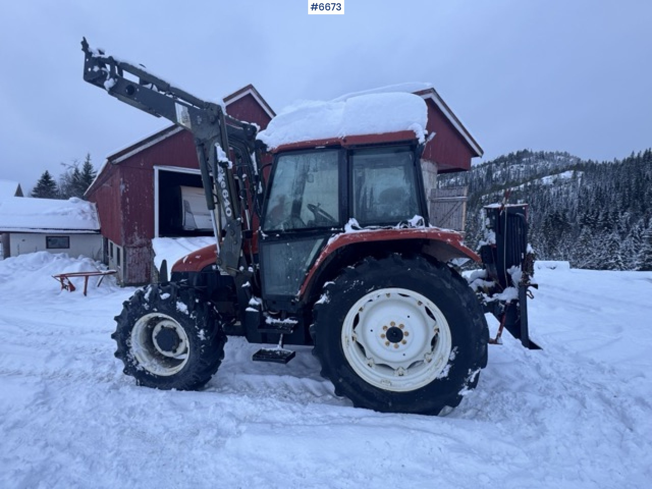 1996 New Holland L75 with front loader and 3rd function - Traktor: slika 4 1996 New Holland L75 with front loader and 3rd function - Traktor: slika 4