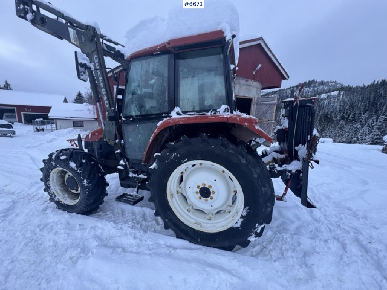 1996 New Holland L75 with front loader and 3rd function - Traktor: slika 5 1996 New Holland L75 with front loader and 3rd function - Traktor: slika 5