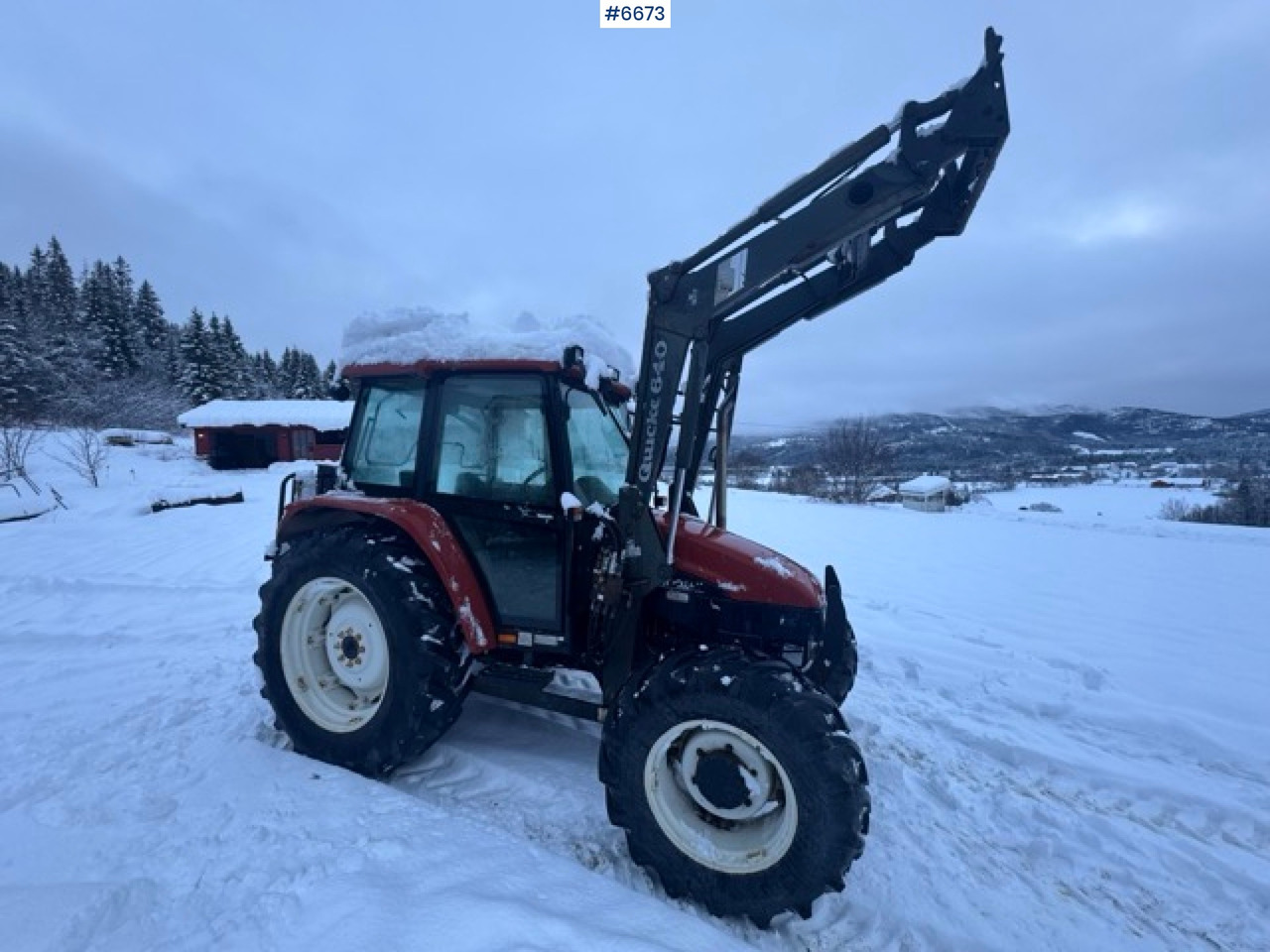 1996 New Holland L75 with front loader and 3rd function - Traktor: slika 3 1996 New Holland L75 with front loader and 3rd function - Traktor: slika 3