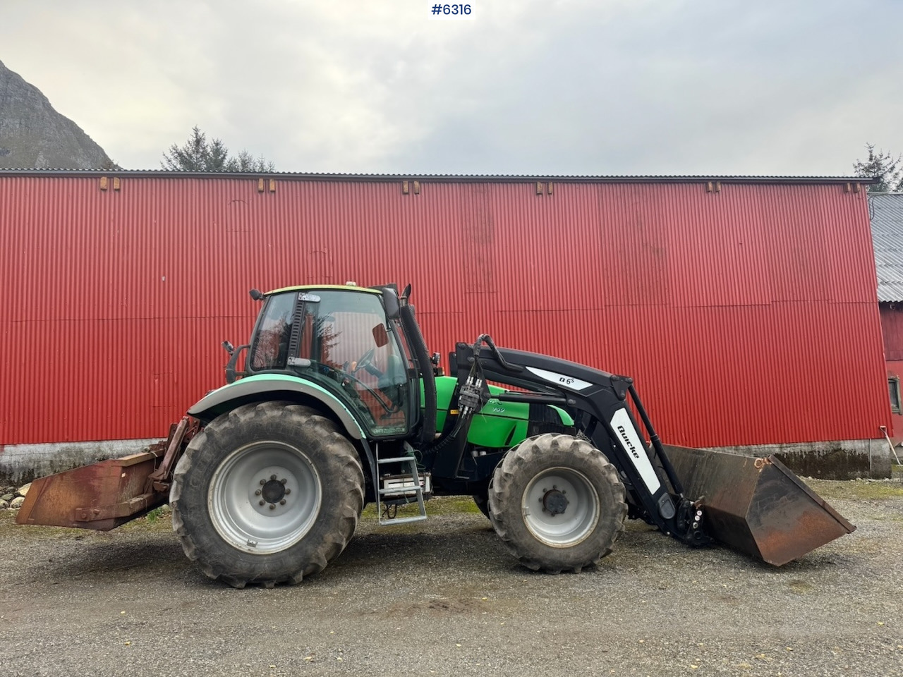 1999 Deutz Agrotron 150 w/ bucket and Front loader from 2020. - Traktor: slika 3 1999 Deutz Agrotron 150 w/ bucket and Front loader from 2020. - Traktor: slika 3