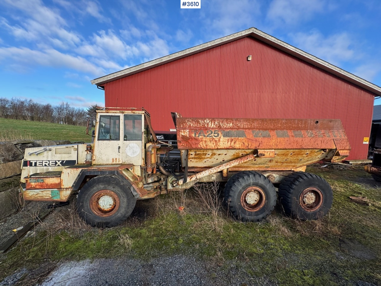 1999 Terex TA25 Dumper m/ lite timer. - Zglobni kiper: slika 2 1999 Terex TA25 Dumper m/ lite timer. - Zglobni kiper: slika 2