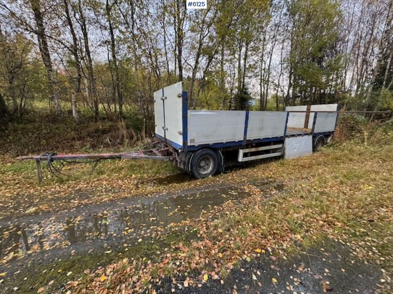 2001 Istrail 3 axle flatbed trailer - Niska prikolica za prevoz: slika 1 2001 Istrail 3 axle flatbed trailer - Niska prikolica za prevoz: slika 1