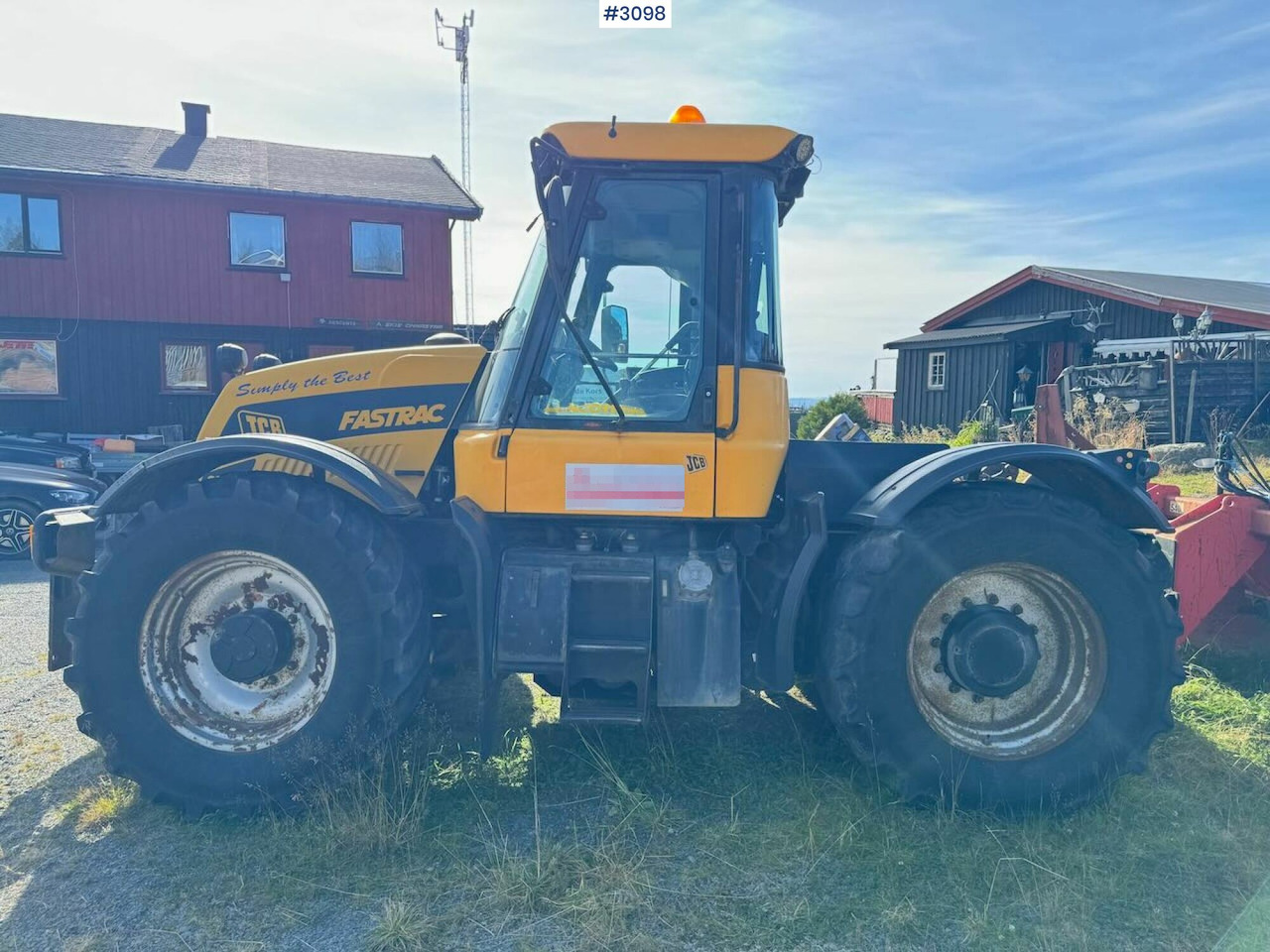 Traktor 2001 JCB Fastrac 3185 4x4. The plow rigged and two sets of tires.: slika 9