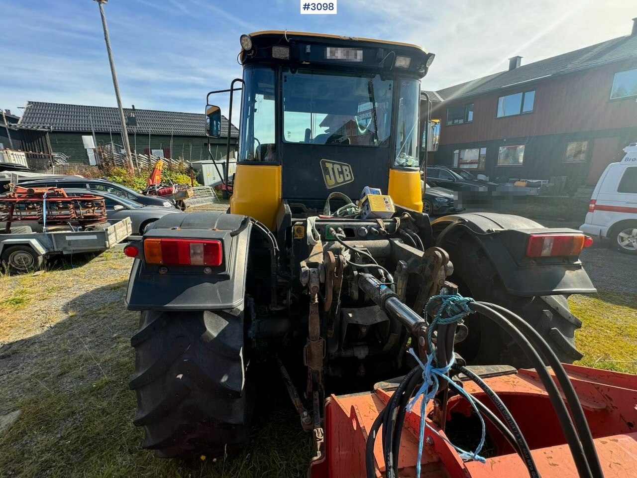 Traktor 2001 JCB Fastrac 3185 4x4. The plow rigged and two sets of tires.: slika 6