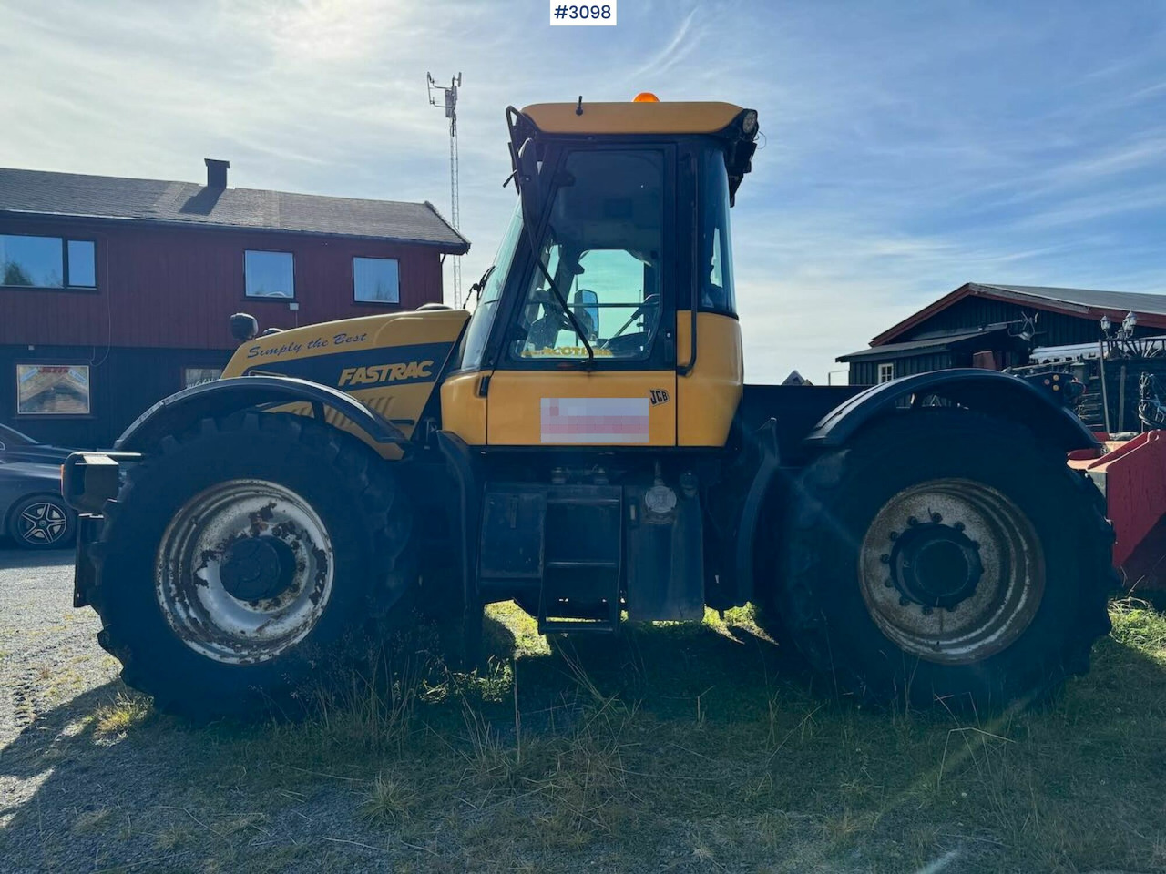 Traktor 2001 JCB Fastrac 3185 4x4. The plow rigged and two sets of tires.: slika 10