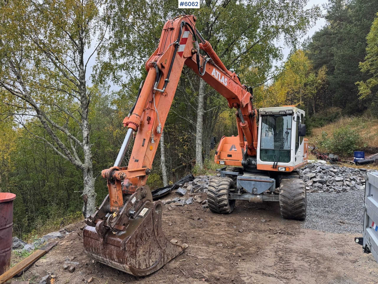 2002 Atlas 1304 w/ 1 backhoe bucket Low Hours! - Bager: slika 2 2002 Atlas 1304 w/ 1 backhoe bucket Low Hours! - Bager: slika 2
