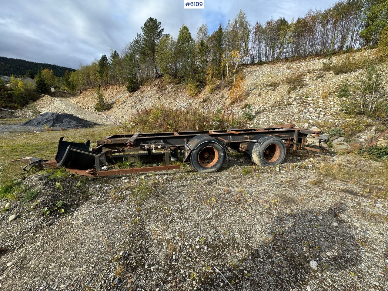 2002 Istrail container trailer. Repair object. - Niska prikolica za prevoz: slika 3 2002 Istrail container trailer. Repair object. - Niska prikolica za prevoz: slika 3