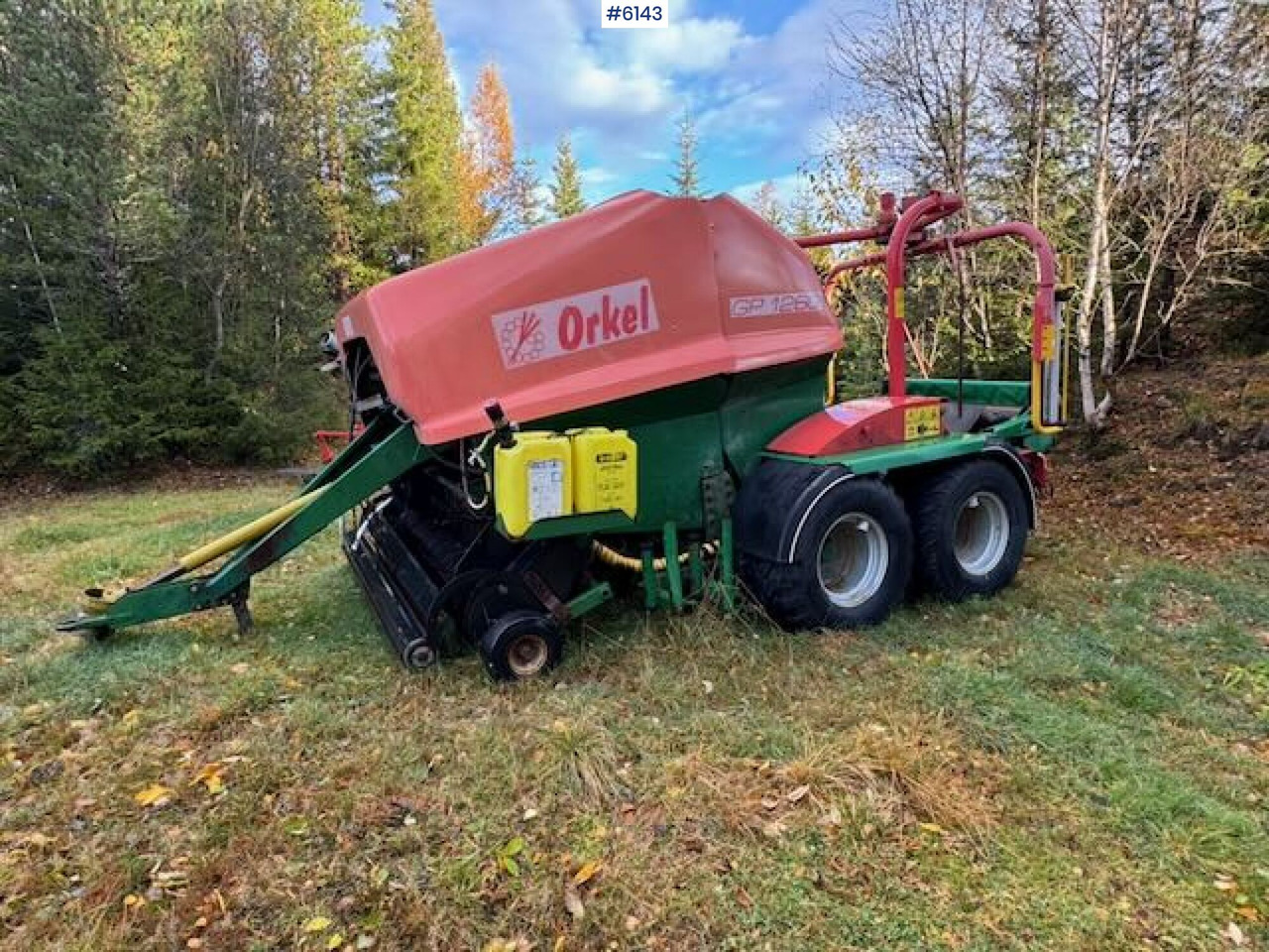 2004 Orkel 1260 combination baler-wrapper - Oprema za prevrtanje i razlaganje: slika 5 2004 Orkel 1260 combination baler-wrapper - Oprema za prevrtanje i razlaganje: slika 5