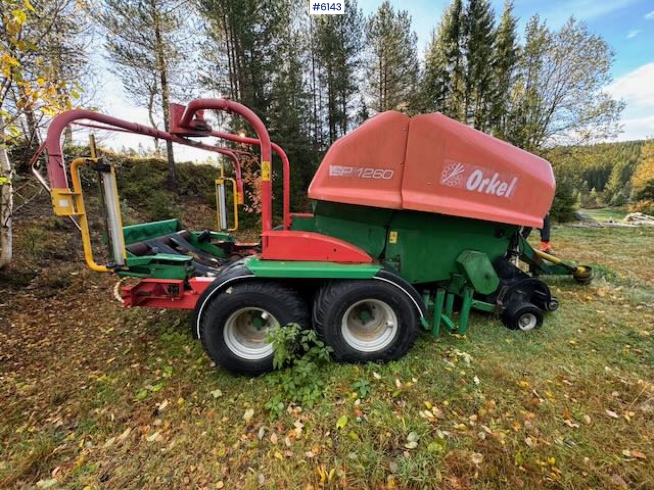 2004 Orkel 1260 combination baler-wrapper - Oprema za prevrtanje i razlaganje: slika 2 2004 Orkel 1260 combination baler-wrapper - Oprema za prevrtanje i razlaganje: slika 2