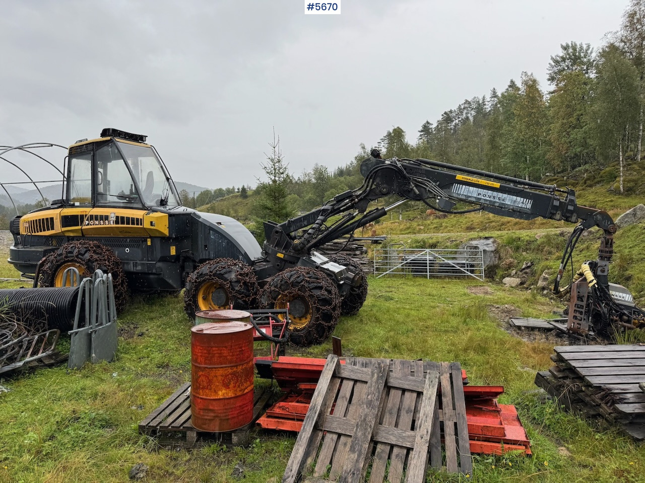 2004 Ponsse Ergo - Kombajn za šumarstvo: slika 4 2004 Ponsse Ergo - Kombajn za šumarstvo: slika 4