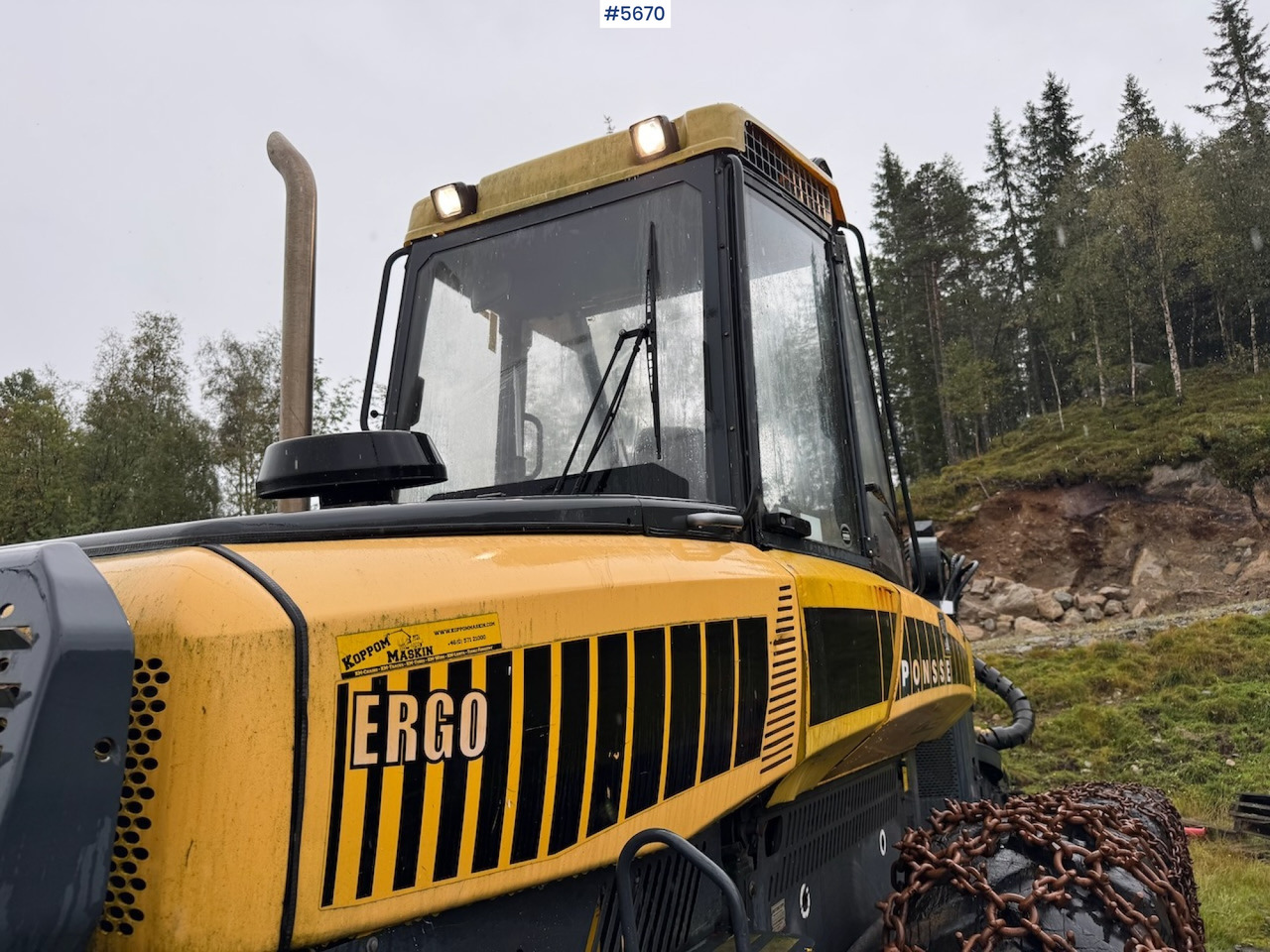 2004 Ponsse Ergo - Kombajn za šumarstvo: slika 5 2004 Ponsse Ergo - Kombajn za šumarstvo: slika 5