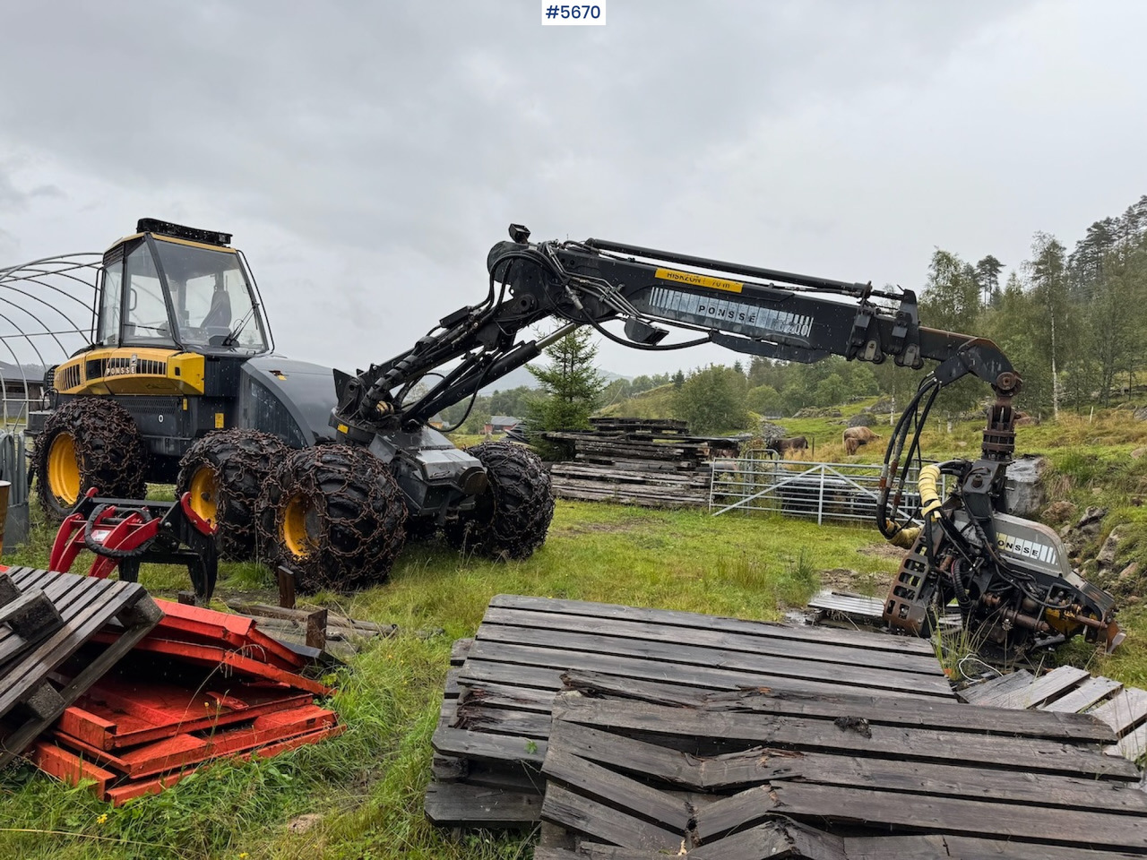 2004 Ponsse Ergo - Kombajn za šumarstvo: slika 3 2004 Ponsse Ergo - Kombajn za šumarstvo: slika 3