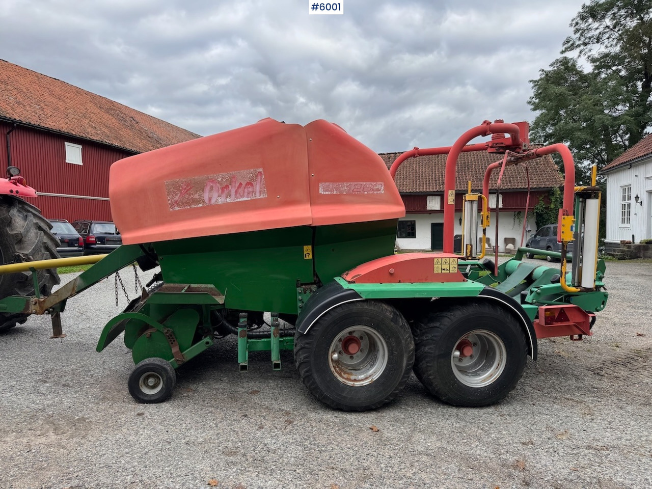 2005 Orkel GP 1260 Combi Baler - Oprema za prevrtanje i razlaganje: slika 1 2005 Orkel GP 1260 Combi Baler - Oprema za prevrtanje i razlaganje: slika 1