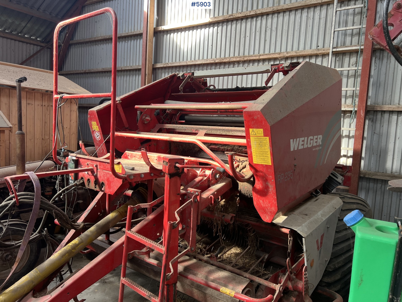 2005 Welger RP 235 press w/ net - Oprema za prevrtanje i razlaganje: slika 5 2005 Welger RP 235 press w/ net - Oprema za prevrtanje i razlaganje: slika 5