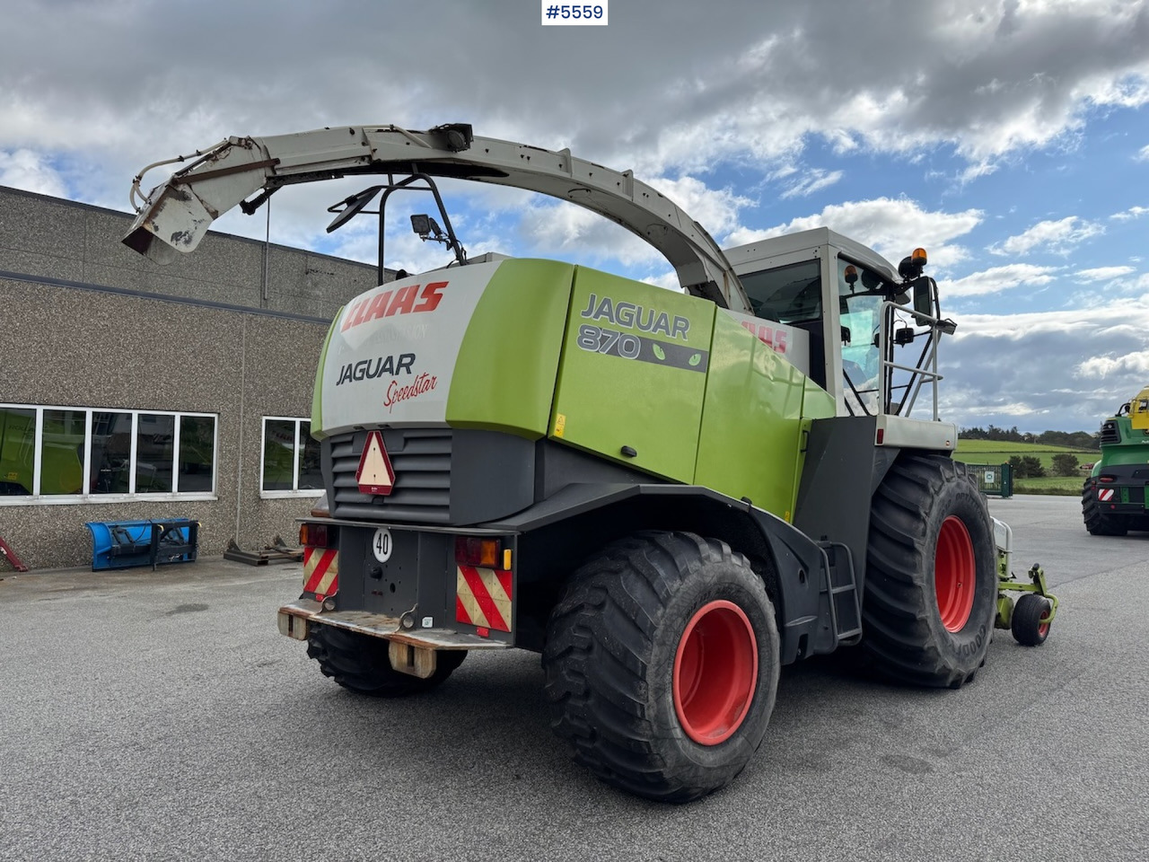 2008 Claas Jaguar 870 - Oprema za prevrtanje i razlaganje: slika 4 2008 Claas Jaguar 870 - Oprema za prevrtanje i razlaganje: slika 4