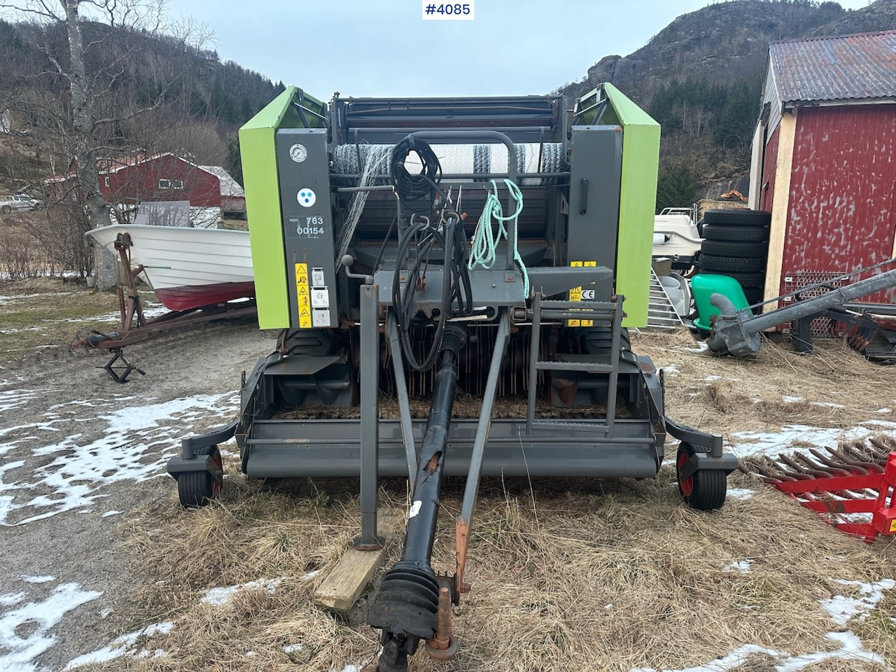 2008 Claas Rollant 354 Rotocut round baler. small repair object - Oprema za prevrtanje i razlaganje: slika 2 2008 Claas Rollant 354 Rotocut round baler. small repair object - Oprema za prevrtanje i razlaganje: slika 2