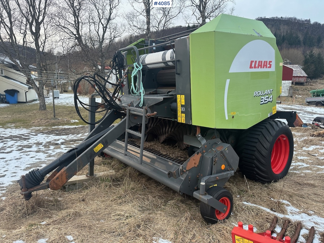2008 Claas Rollant 354 Rotocut round baler. small repair object - Oprema za prevrtanje i razlaganje: slika 3 2008 Claas Rollant 354 Rotocut round baler. small repair object - Oprema za prevrtanje i razlaganje: slika 3