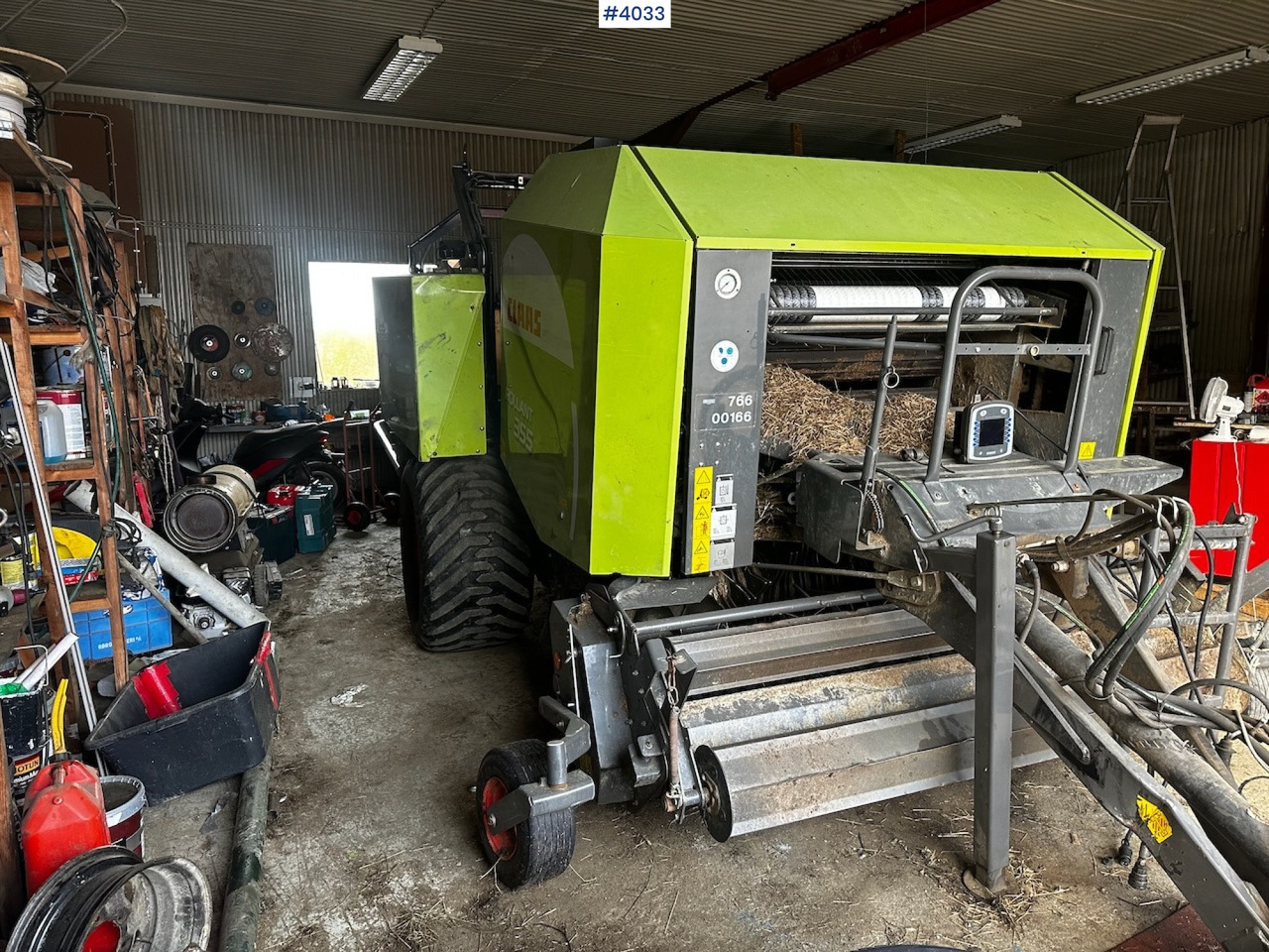 2008 Claas rollant 355 uniwrap round baler press - Oprema za prevrtanje i razlaganje: slika 5 2008 Claas rollant 355 uniwrap round baler press - Oprema za prevrtanje i razlaganje: slika 5