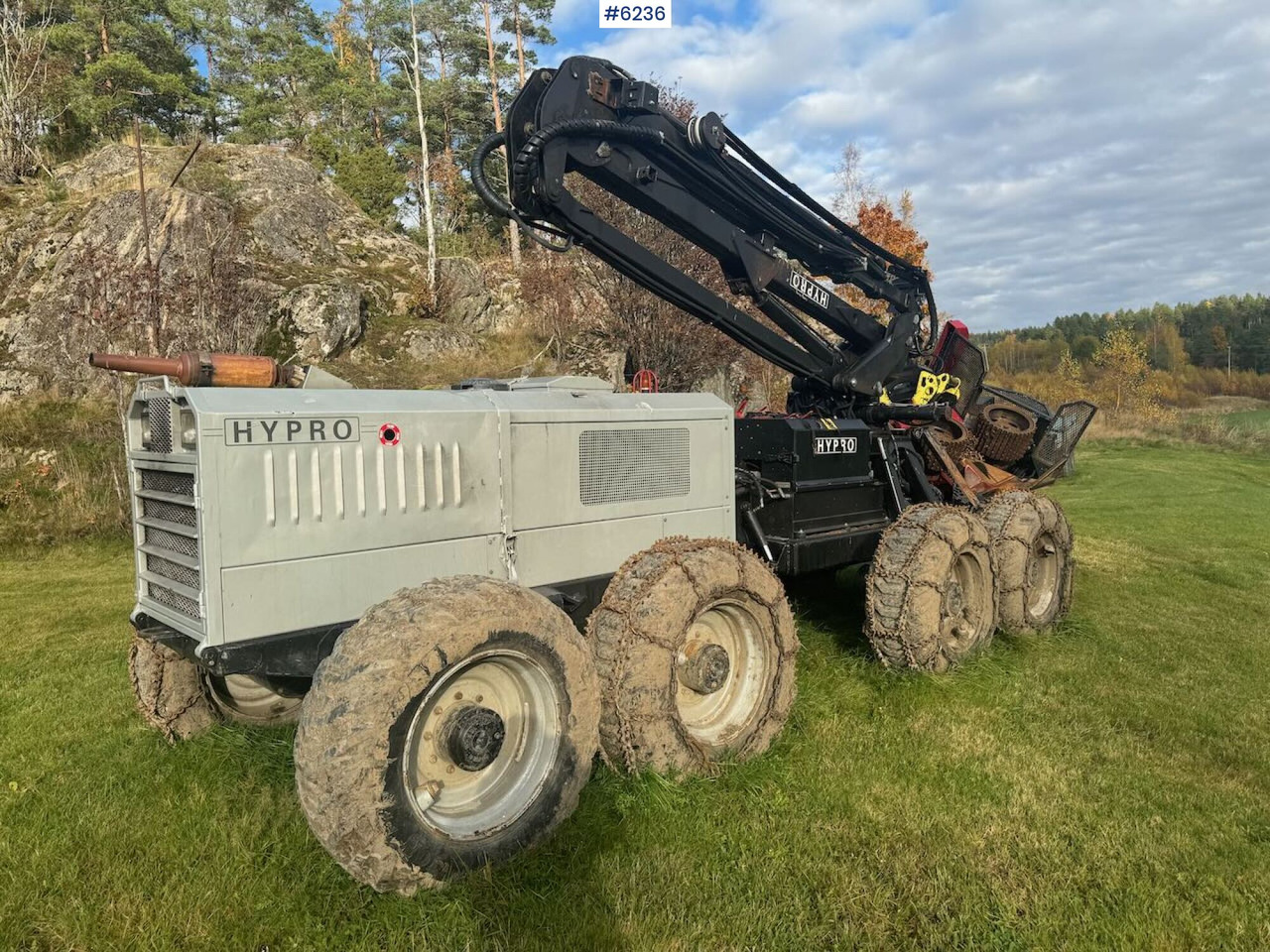 Lizing 2008 Hypro 500LS harvesting machine with processor head and felling grapple 2008 Hypro 500LS harvesting machine with processor head and felling grapple: slika 7 Lizing 2008 Hypro 500LS harvesting machine with processor head and felling grapple 2008 Hypro 500LS harvesting machine with processor head and felling grapple: slika 7