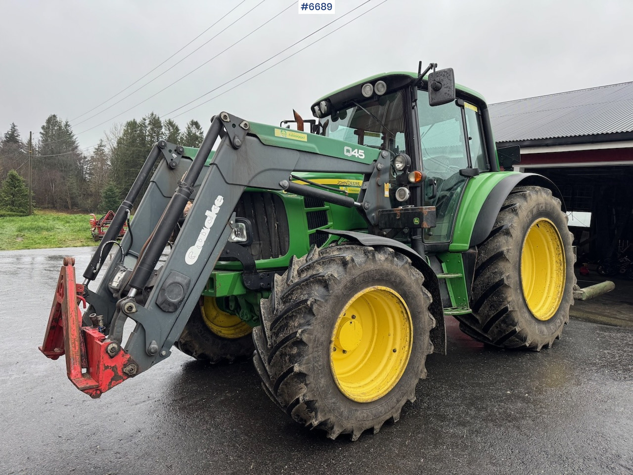 2008 John Deere 6430 Premium w/ front loader. - Traktor: slika 1 2008 John Deere 6430 Premium w/ front loader. - Traktor: slika 1