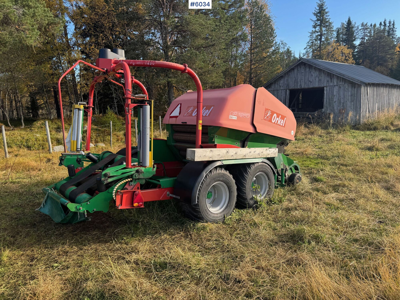 2008 Orkel 1260 round baler - Oprema za prevrtanje i razlaganje: slika 1 2008 Orkel 1260 round baler - Oprema za prevrtanje i razlaganje: slika 1
