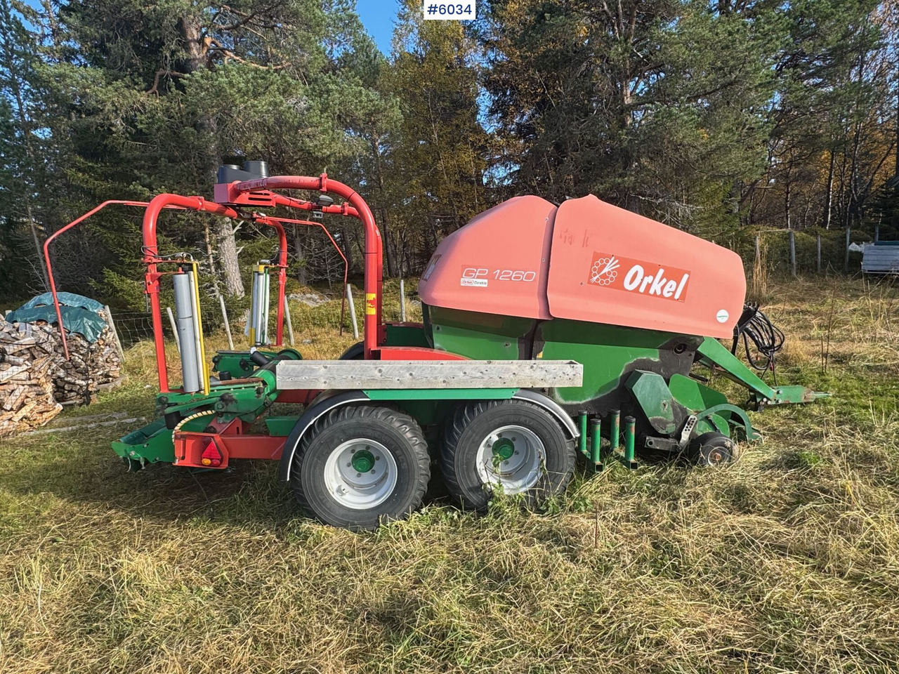 2008 Orkel 1260 round baler - Oprema za prevrtanje i razlaganje: slika 4 2008 Orkel 1260 round baler - Oprema za prevrtanje i razlaganje: slika 4