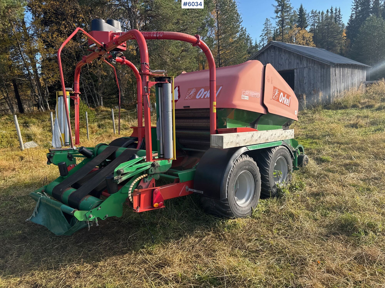 2008 Orkel 1260 round baler - Oprema za prevrtanje i razlaganje: slika 2 2008 Orkel 1260 round baler - Oprema za prevrtanje i razlaganje: slika 2
