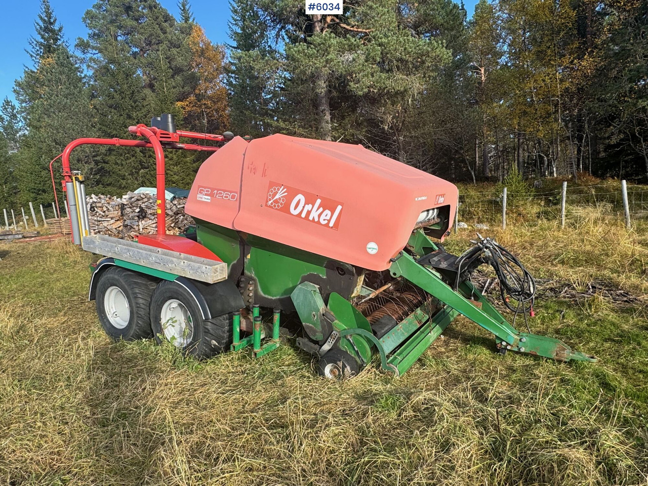 2008 Orkel 1260 round baler - Oprema za prevrtanje i razlaganje: slika 3 2008 Orkel 1260 round baler - Oprema za prevrtanje i razlaganje: slika 3