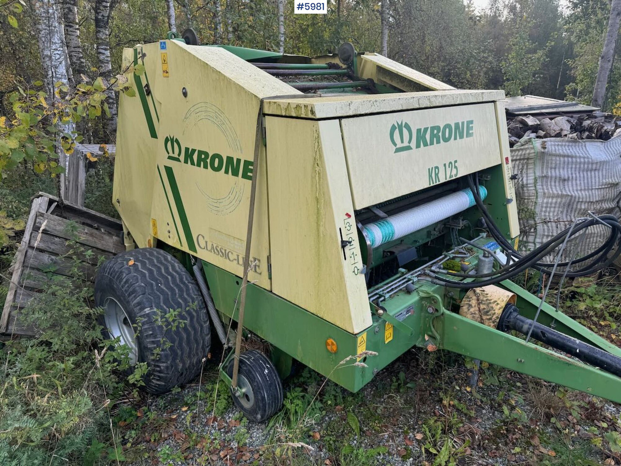 2009 Krone KR 125 - Oprema za prevrtanje i razlaganje: slika 2 2009 Krone KR 125 - Oprema za prevrtanje i razlaganje: slika 2