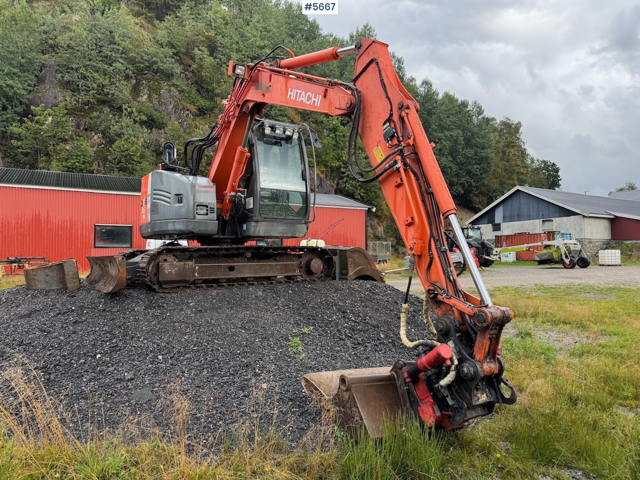 2011 Hitachi ZX 85 US-3 w/rotor tilt and buckets - Bager: slika 2 2011 Hitachi ZX 85 US-3 w/rotor tilt and buckets - Bager: slika 2
