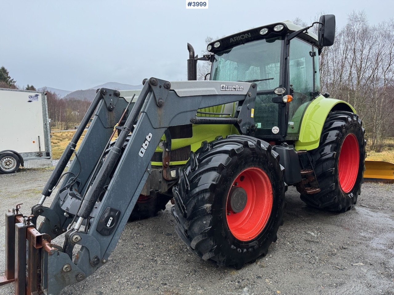 2012 Claas Arion 640 w/ front loader - Traktor: slika 1 2012 Claas Arion 640 w/ front loader - Traktor: slika 1