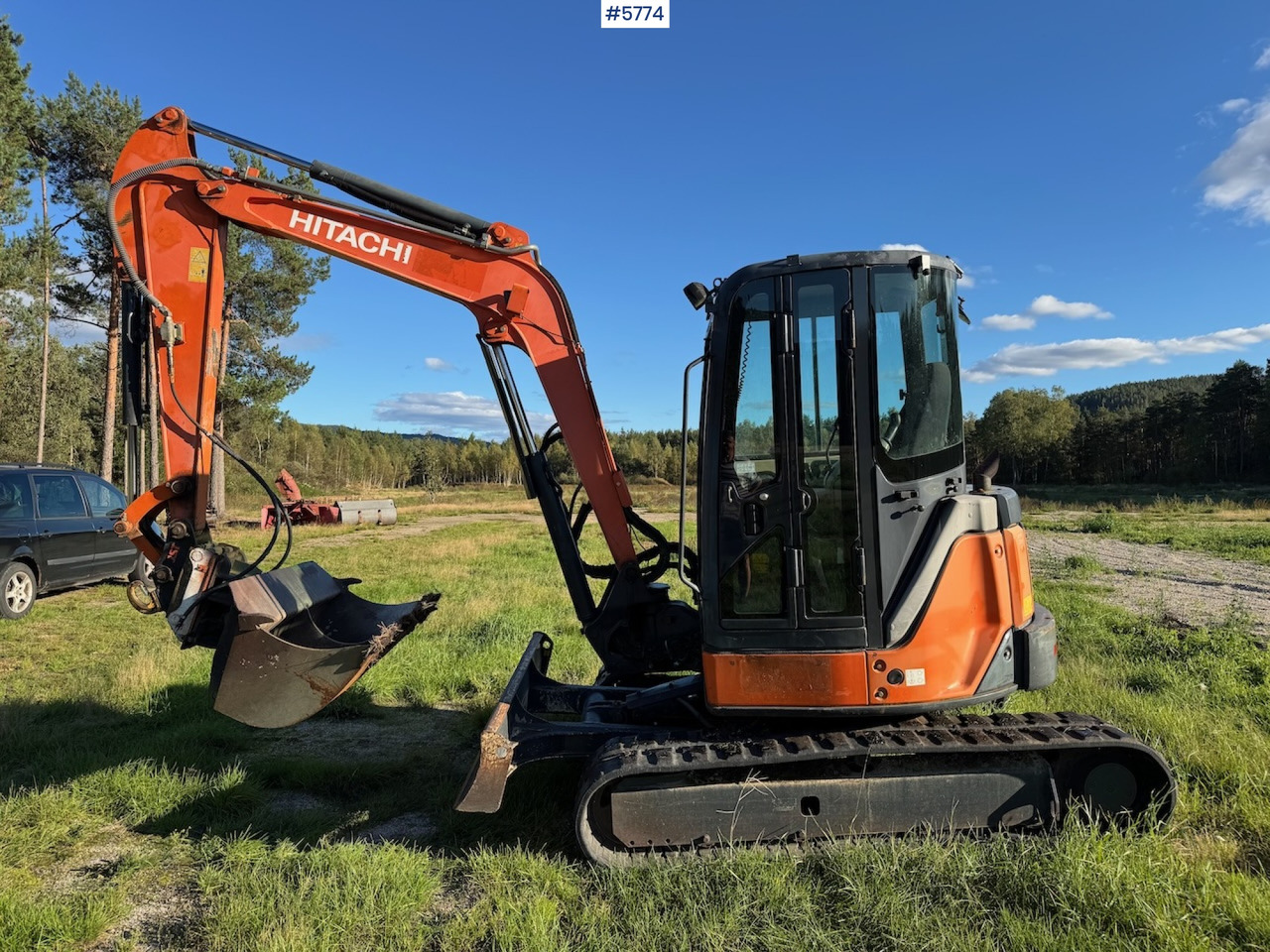 2012 Hitachi ZX 52 U-3 CLR - Bager: slika 1 2012 Hitachi ZX 52 U-3 CLR - Bager: slika 1