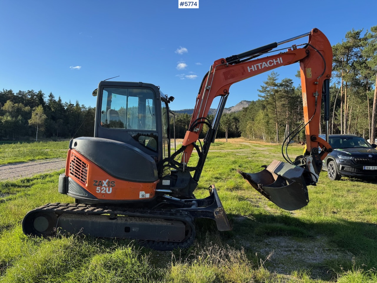 2012 Hitachi ZX 52 U-3 CLR - Bager: slika 5 2012 Hitachi ZX 52 U-3 CLR - Bager: slika 5
