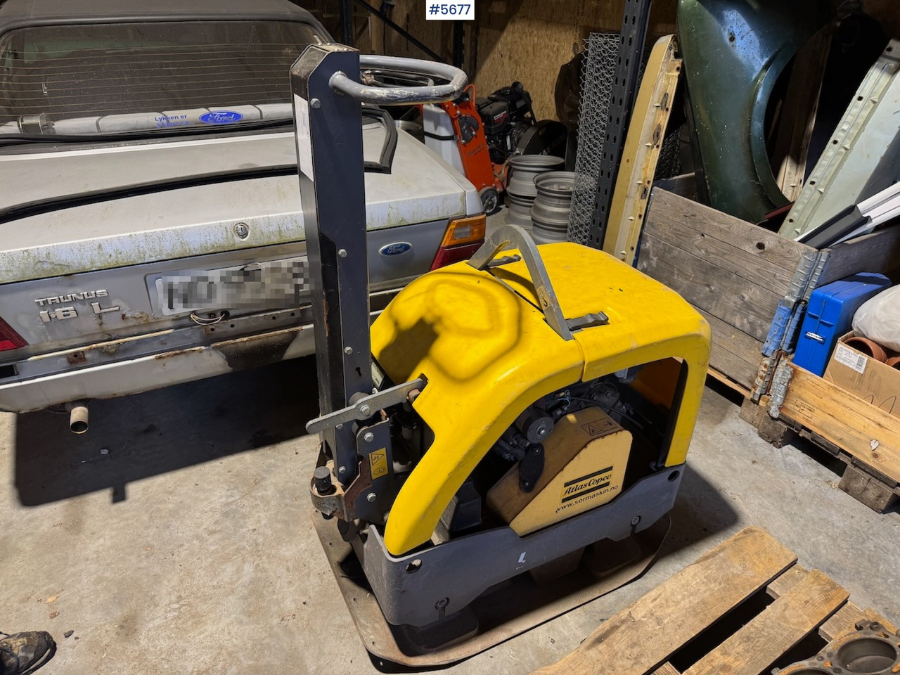 2015 Atlas Copco LG 400 Vibro Plate. - Vibraciona ploča: slika 1 2015 Atlas Copco LG 400 Vibro Plate. - Vibraciona ploča: slika 1
