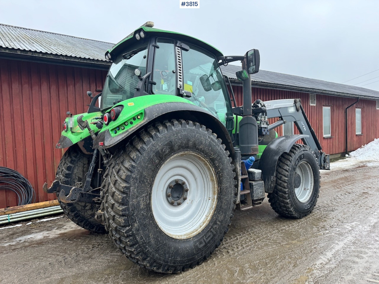 2015 Deutz-fahr 6190 Agrotron w/ Front loader, Front PTO and 2 sets of tires. - Traktor: slika 4 2015 Deutz-fahr 6190 Agrotron w/ Front loader, Front PTO and 2 sets of tires. - Traktor: slika 4