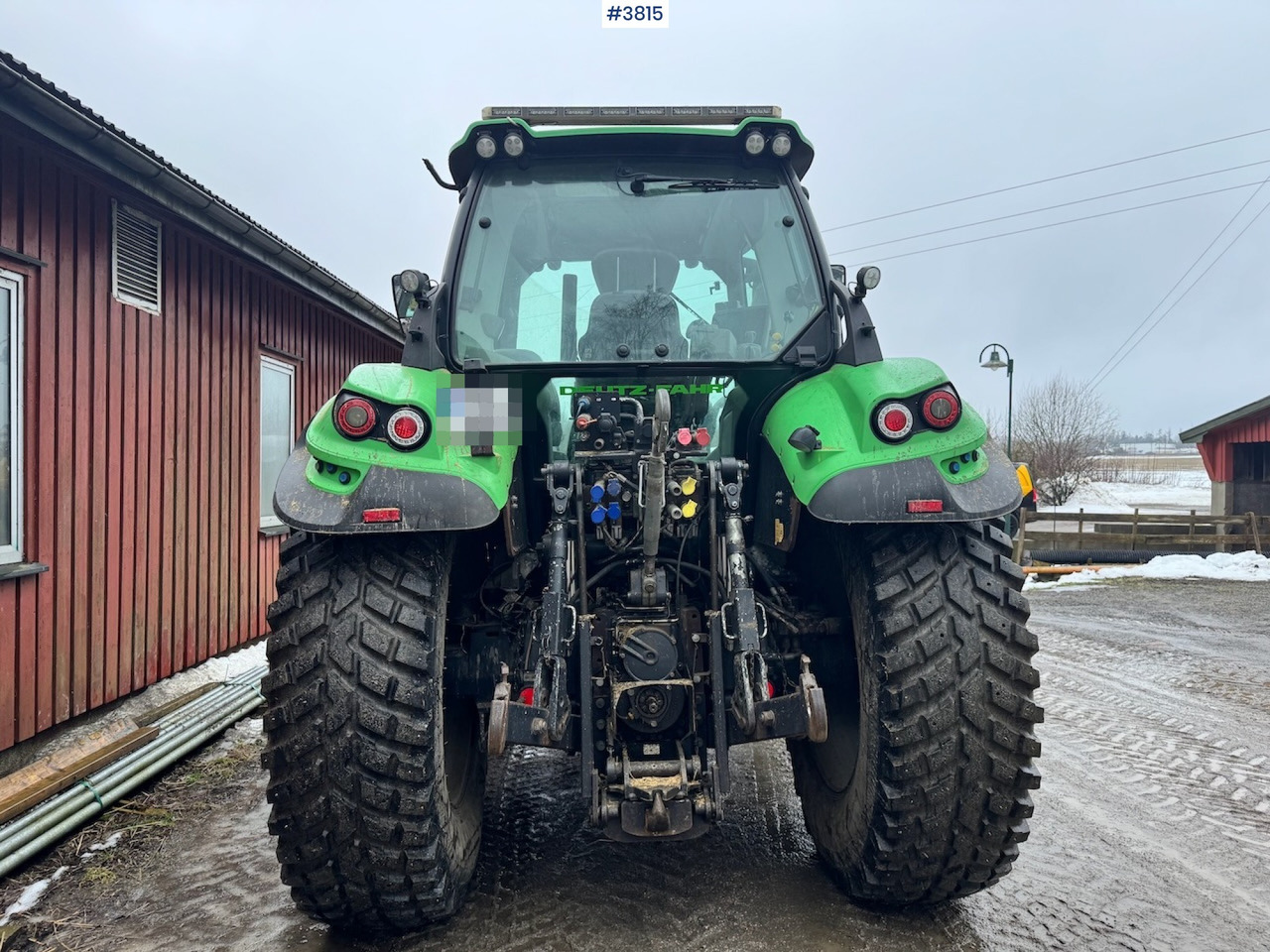 2015 Deutz-fahr 6190 Agrotron w/ Front loader, Front PTO and 2 sets of tires. - Traktor: slika 5 2015 Deutz-fahr 6190 Agrotron w/ Front loader, Front PTO and 2 sets of tires. - Traktor: slika 5