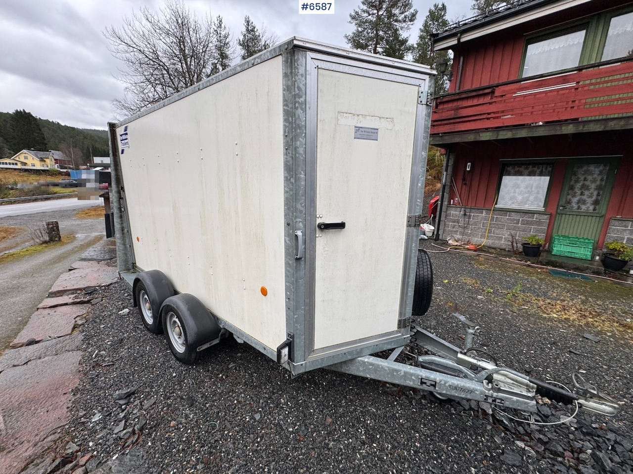 2015 For Williams BV 105G 6 Closet hanger - Prikolica za automobil: slika 5 2015 For Williams BV 105G 6 Closet hanger - Prikolica za automobil: slika 5