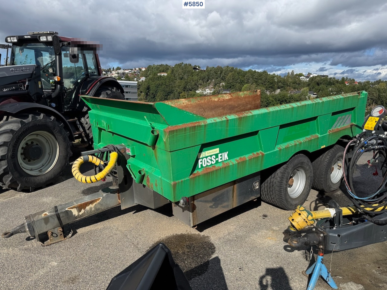 2015 Foss EIK 5.150 Dumper with 50 km/h. - Traktorska prikolica za farmu/ Kiper: slika 2 2015 Foss EIK 5.150 Dumper with 50 km/h. - Traktorska prikolica za farmu/ Kiper: slika 2