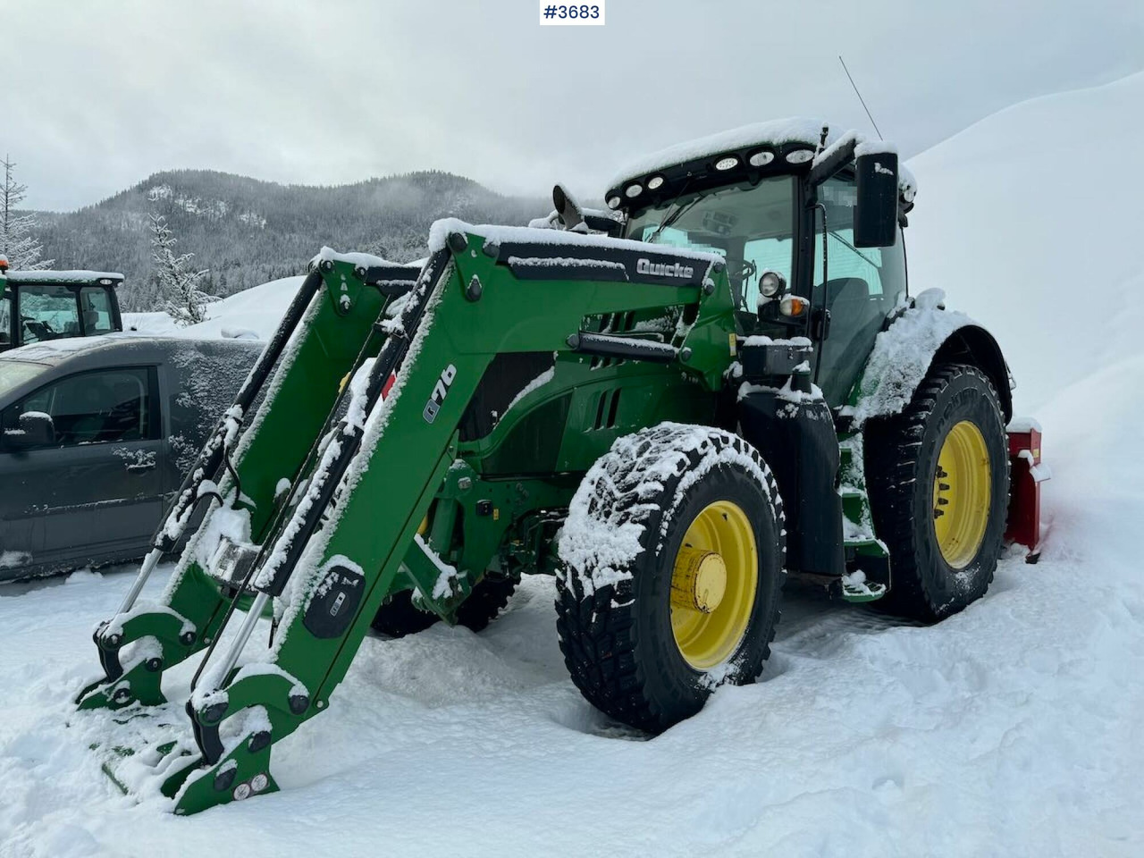 2016 John Deere 6175R 4x4 w/ front loader - Traktor: slika 5 2016 John Deere 6175R 4x4 w/ front loader - Traktor: slika 5