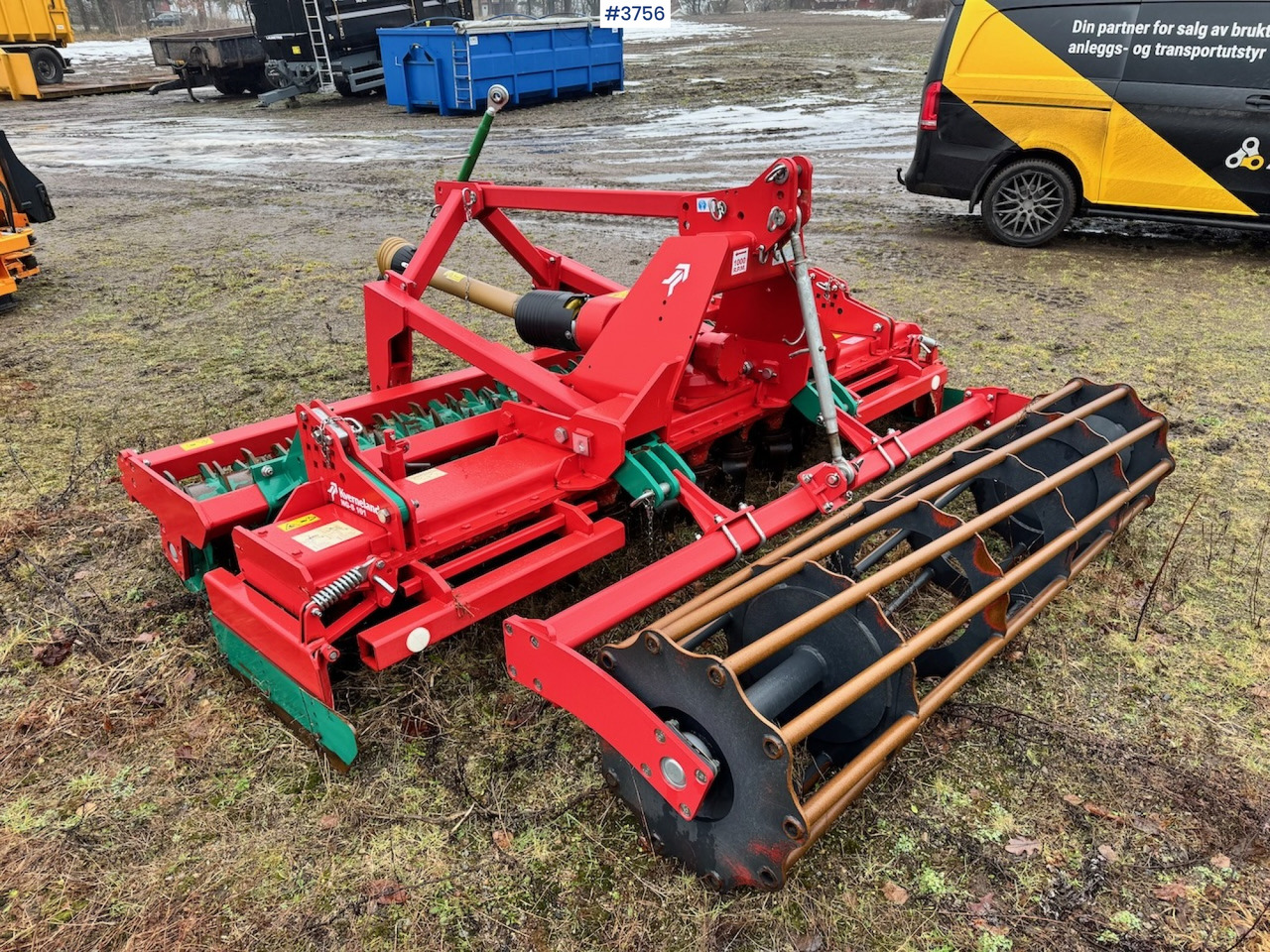 2016 Kverneland NG-S 101 rotary harrow w/ frontkit. - Oprema za obradu zemljišta: slika 1 2016 Kverneland NG-S 101 rotary harrow w/ frontkit. - Oprema za obradu zemljišta: slika 1
