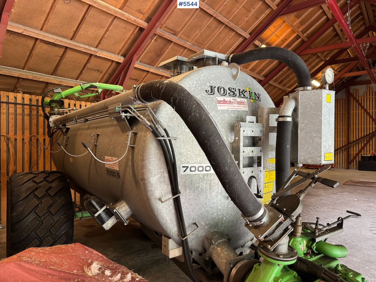 2017 Joskin 7000 S - Cisterna za osoku: slika 3 2017 Joskin 7000 S - Cisterna za osoku: slika 3