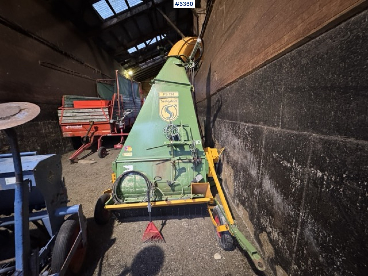 2017 Serigstad FS134 with support trailer - Oprema za prevrtanje i razlaganje: slika 1 2017 Serigstad FS134 with support trailer - Oprema za prevrtanje i razlaganje: slika 1