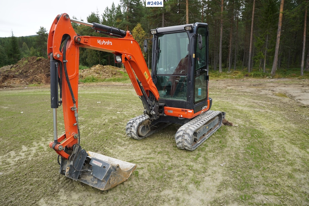 2018 Kubota U27-4 w/shear - Mini bager: slika 1 2018 Kubota U27-4 w/shear - Mini bager: slika 1