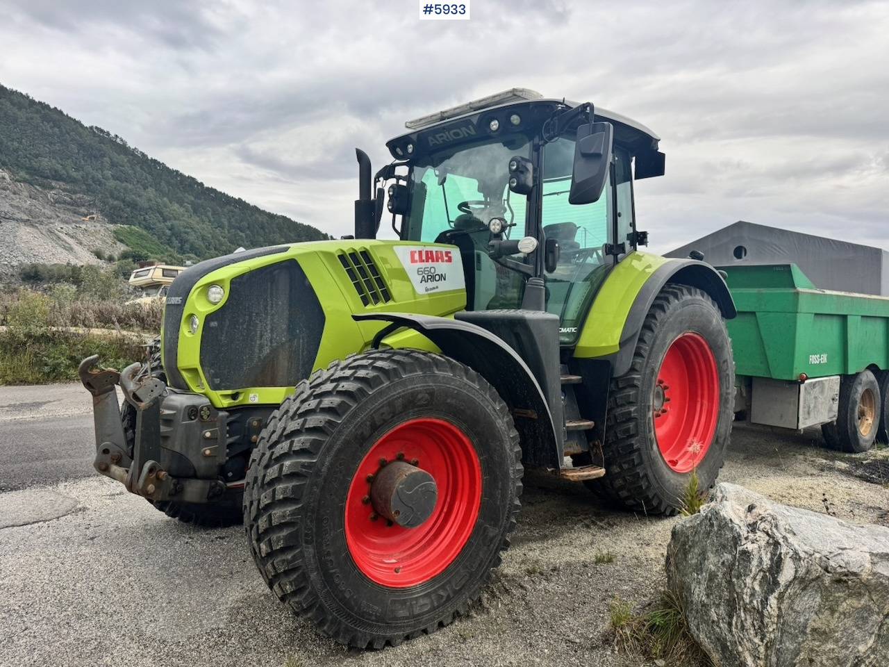 2019 Claas Arion 660 w/ Front hydraulics. - Traktor: slika 2 2019 Claas Arion 660 w/ Front hydraulics. - Traktor: slika 2